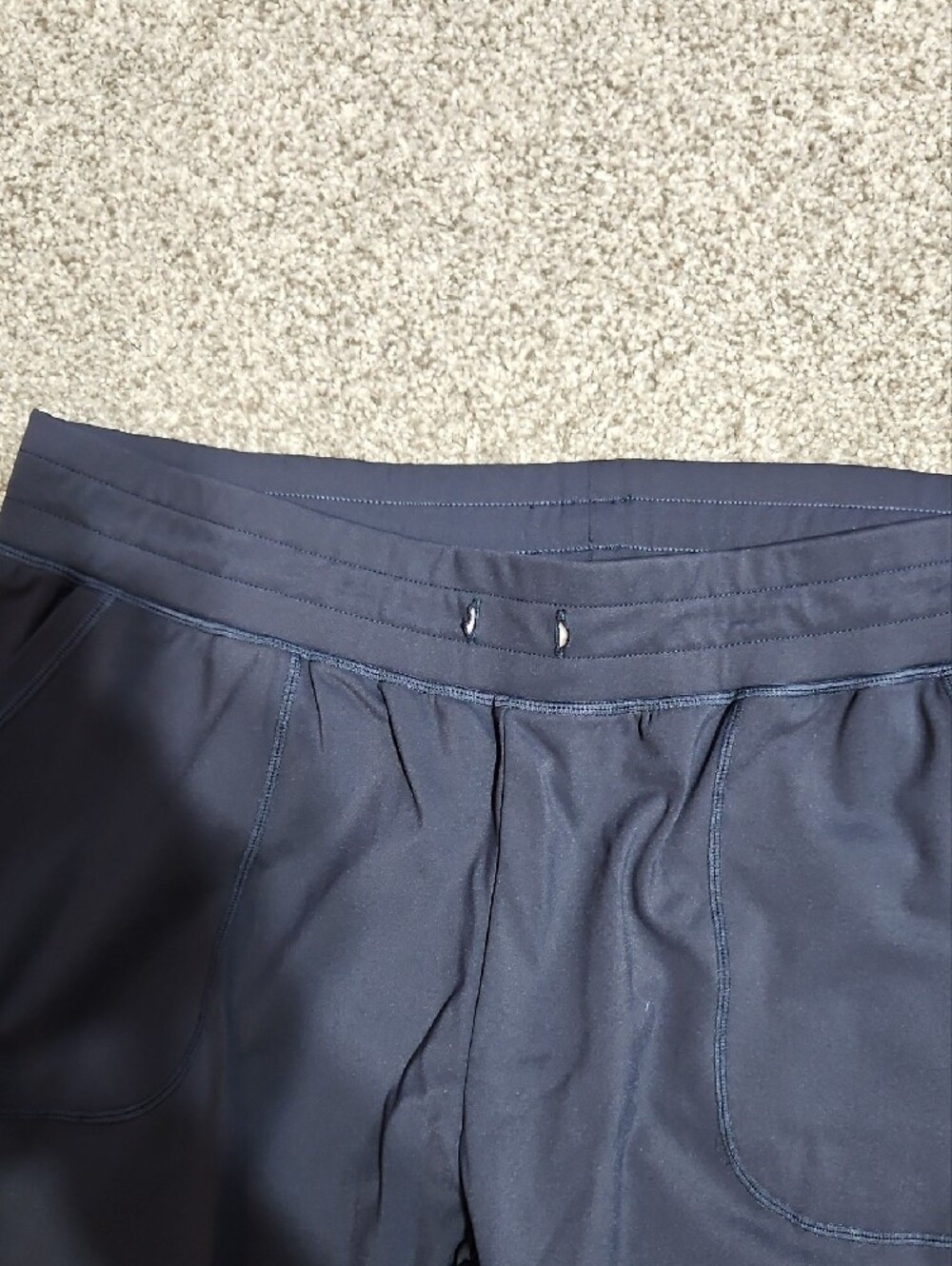 ZYIA Navy Blue Womens's Joggers with Ankle Zips - Picture 2 of 7